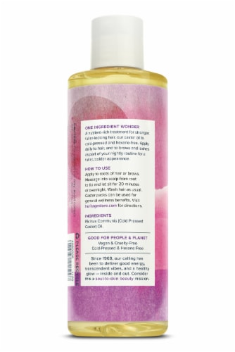 Heritage Store Castor Oil Perspective: back