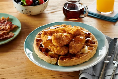 Pilgrim's® Crispy Chicken Breast Strips Perspective: back