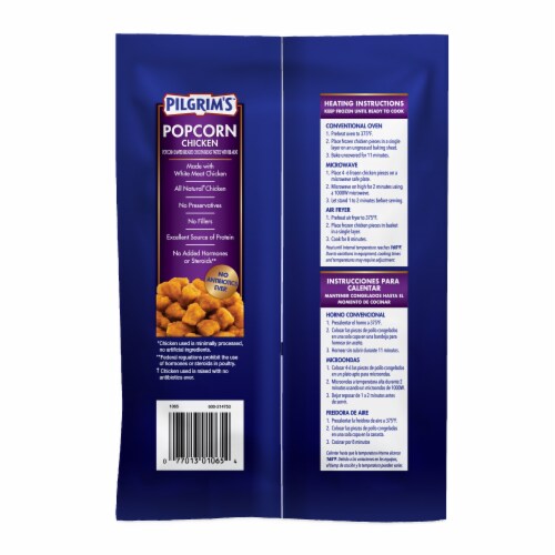 Pilgrim's® Popcorn Chicken Perspective: back