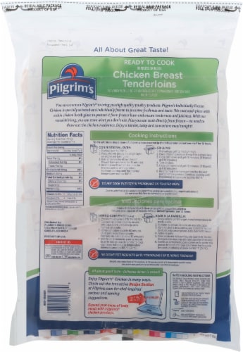 Pilgrim's® Boneless Skinless Chicken Breast Tenderloins Perspective: back