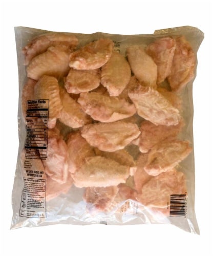 Pilgrim's Pride Broth Glazed Chicken Wing Portions Perspective: back