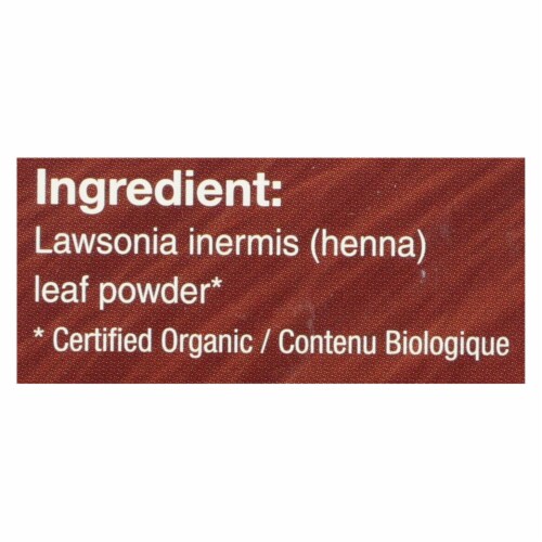 Light Mountain Natural Hair Color & Conditioner Red - 4 oz (113 g) Perspective: back