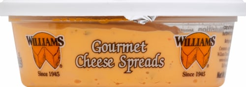 Williams Halapeno Cheddar Gourmet Cheese Spread Perspective: back