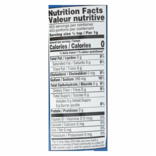 Haddar® Kosher Salt Perspective: back