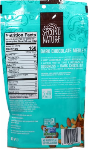 Second Nature™ Gluten Free Dark Chocolate Medley Trail Mix Perspective: back