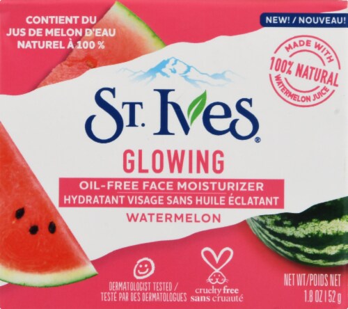St. Ives Glowing Watermelon Oil-Free Face Moisturizer Perspective: back