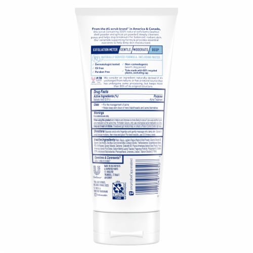 St. Ives® Acne Control Salicylic Acid Apricot Scrub Perspective: back