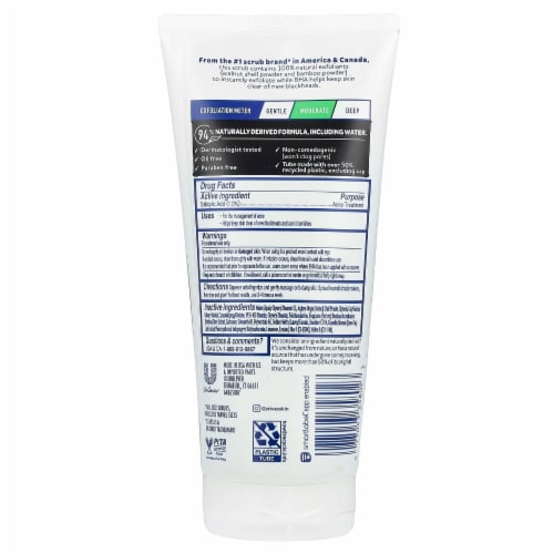 St. Ives® Green Tea & Bamboo Blackhead Clearing Scrub Perspective: back