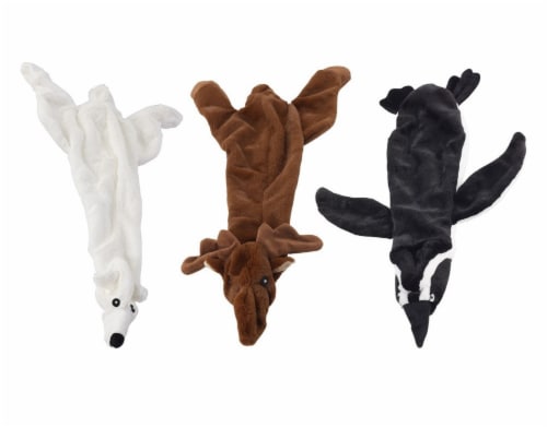Spot® Skinneeez Artic Plush Dog Toy Perspective: back