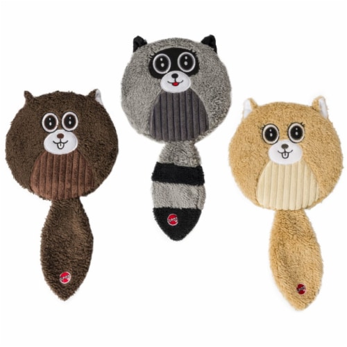 Spot Flat Jax Plush Assorted Pet Toy Perspective: back