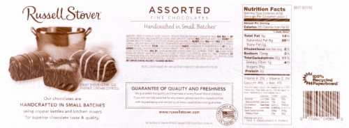 Russell Stover Assorted Boxed Chocolates Perspective: back
