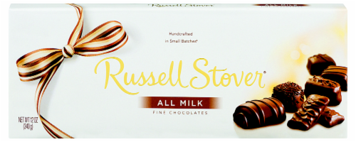 Russell Stover Assorted Milk Fine Chocolates Perspective: back