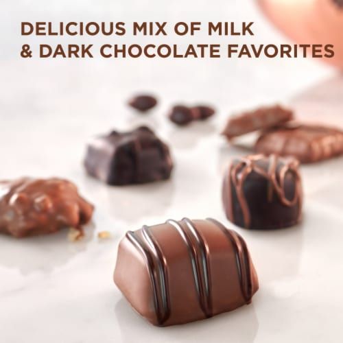 Russell Stover® Assorted Milk & Dark Chocolates Perspective: back