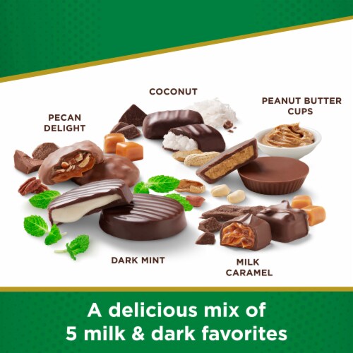 RUSSELL STOVER Sugar Free Assorted Chocolate Candy Bag Perspective: back
