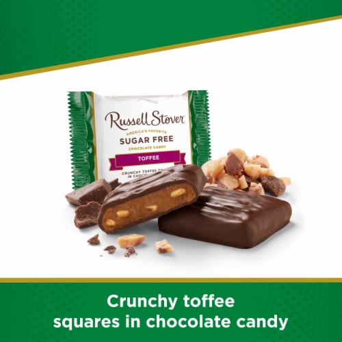 Russell Stover® Sugar Free Toffee Squares Perspective: back