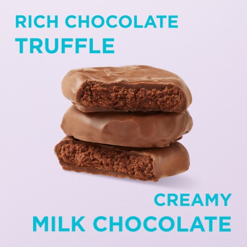 RUSSELL STOVER Easter Chocolate Truffle Milk Chocolate Candy Easter Egg Perspective: back