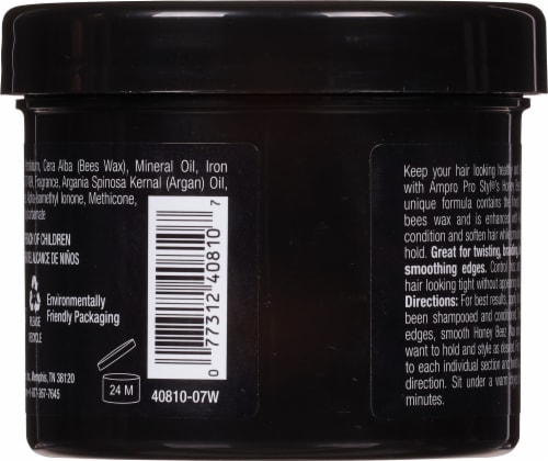 Ampro® Honey Beez Gold Stylin Beez Wax Perspective: back