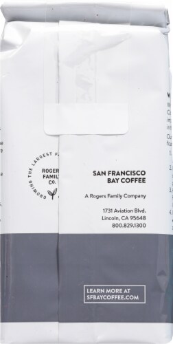 San Francisco Bay® Organic Rainforest Blend Ground Coffee Perspective: back