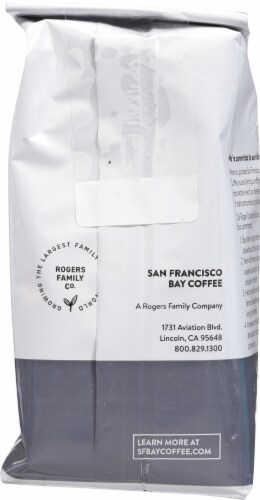 San Francisco Bay® Fog Chaser Ground Coffee Perspective: back
