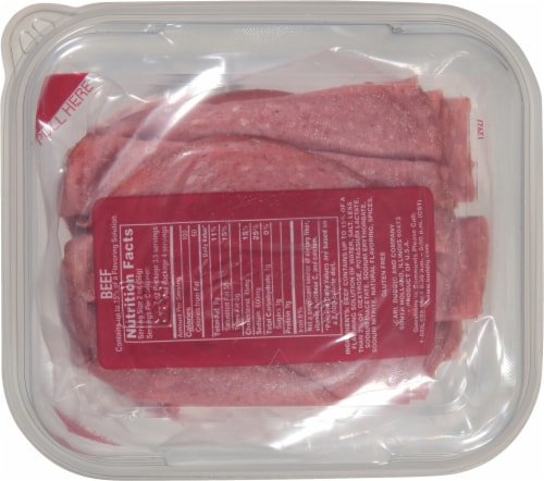 Buddig™ Beef Lunchmeat Tub Perspective: back