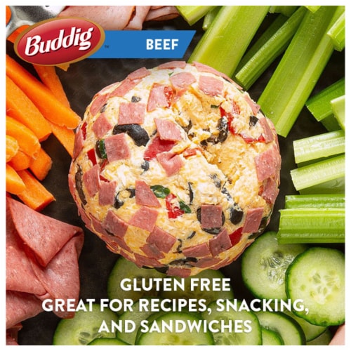 Buddig™ Thin-Sliced Smoked Beef Lunchmeat Perspective: back