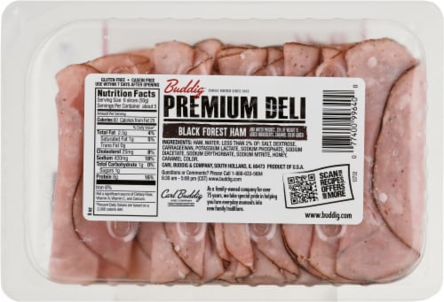 Buddig™ Premium Deli Black Forest Ham Lunch Meat Perspective: back