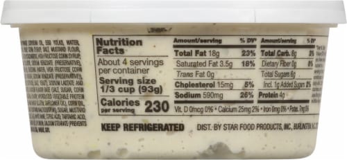 Star's Private Stock All White Chicken Salad Perspective: back
