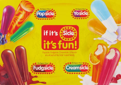 Popsicle Orange Cherry & Grape Pops Perspective: back