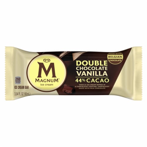 Magnum® Double Chocolate Vanilla Ice Cream Bar Perspective: back