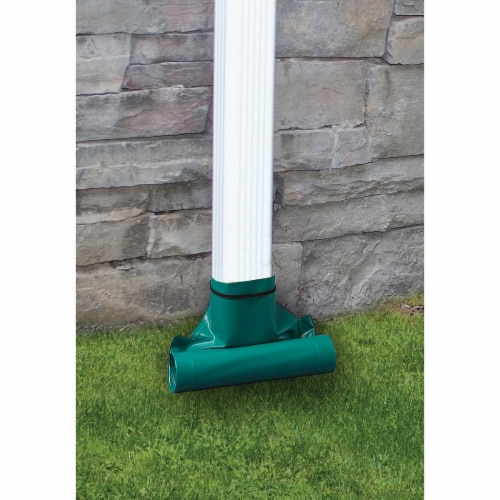 Frost King's Drain Away Downspout Extender Perspective: back