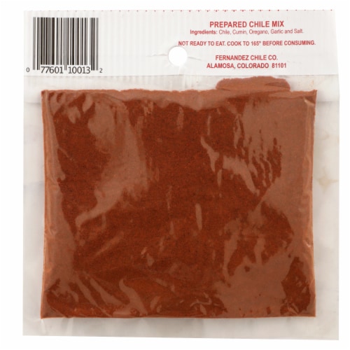 Fernandez Prepared Chile Mix Perspective: back