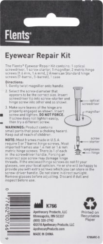 Flents Eye Glasses Repair Kit and Magnifier Wholesale Supplier