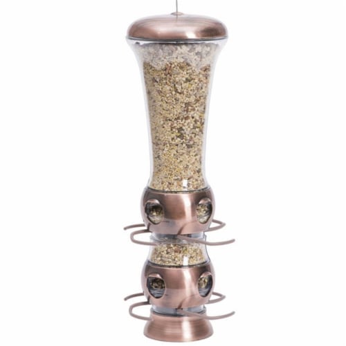 Perky-Pet Woodstream-victor Select-A-Bird Tube Bird Feeder Perspective: back