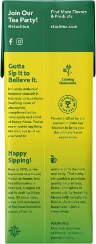 Stash Tea® Apple Blossom Latte Tea Concentrate Perspective: back