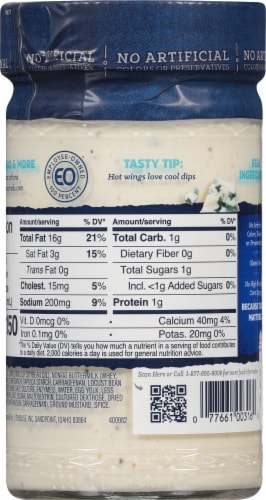 Litehouse™ Chunky Blue Cheese Dressing & Dip Perspective: back