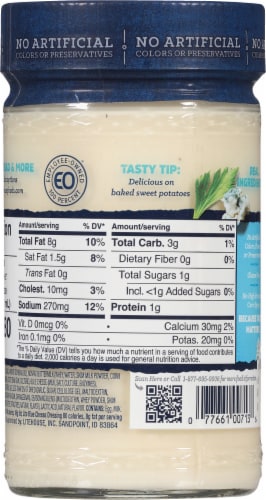 Litehouse Lite Blue Cheese Dressing Perspective: back