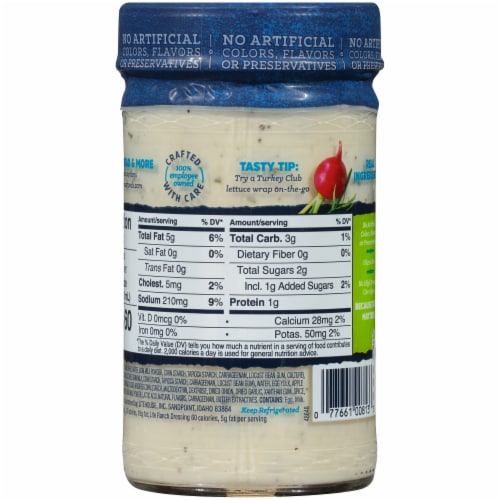 Litehouse Lite Ranch Salad Dressing & Dip Perspective: back