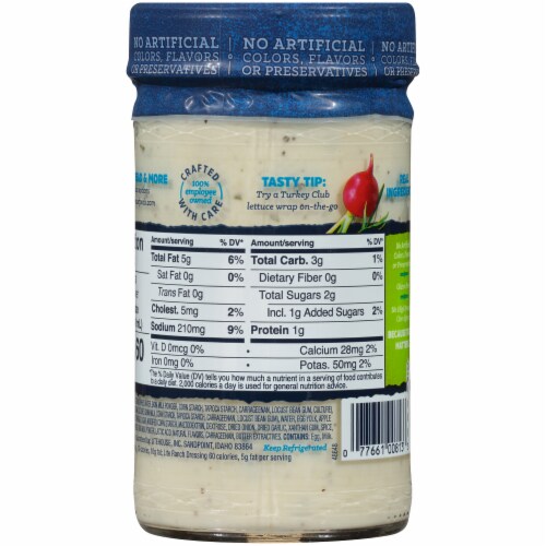 Litehouse Lite Ranch Salad Dressing & Dip Perspective: back