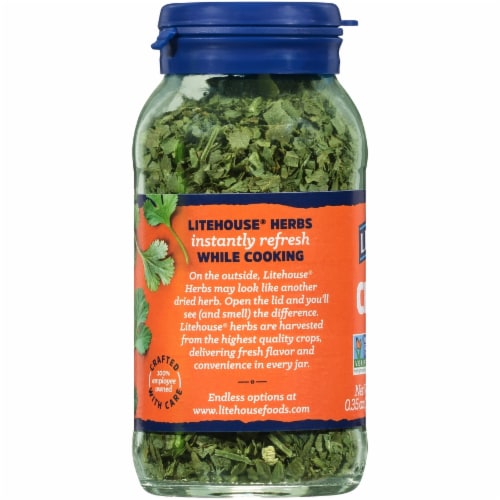 Litehouse® Freeze Dried Cilantro Perspective: back