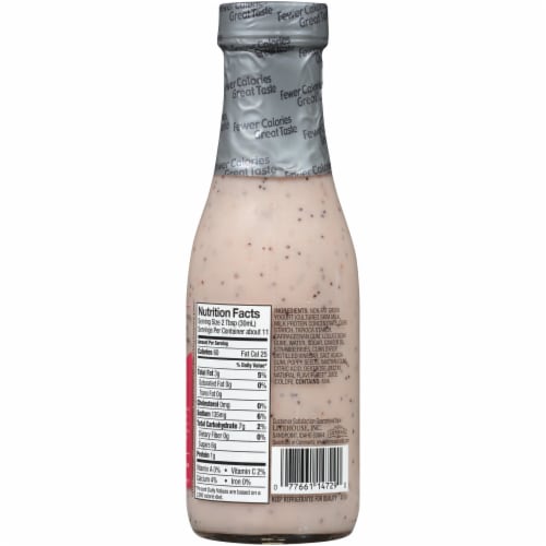 Opa by Litehouse Strawberry Poppyseed Greek Yogurt Dressing Perspective: back