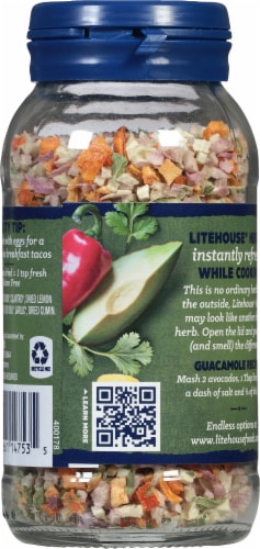Litehouse® Guacamole Herb & Spice Blend Perspective: back