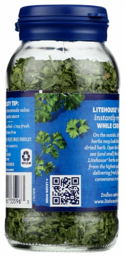 Litehouse® Freeze Dried Parsley Perspective: back
