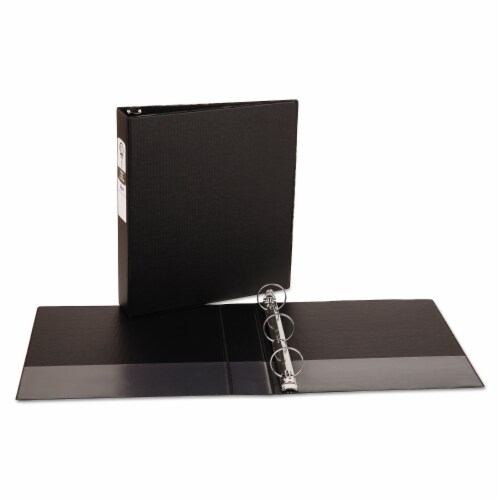 Avery® BNDR,RNG,11X8.5,1.5IN,BK 03401 Perspective: back
