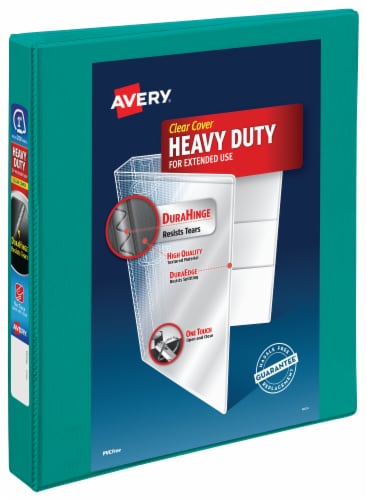 Avery Heavy Duty Clear Cover Binder - Assorted Perspective: back