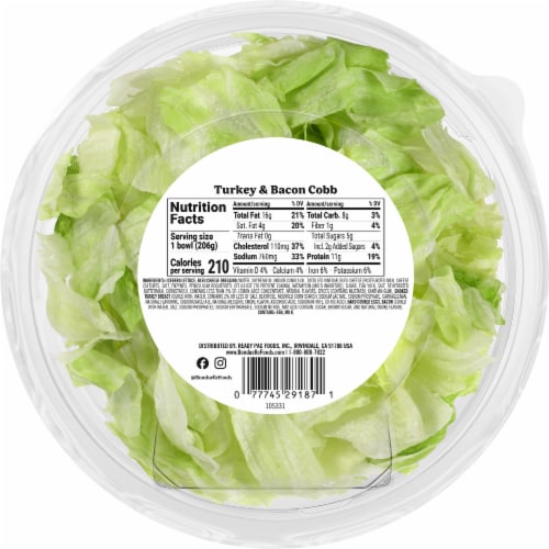 Kroger® Cobb Salad Bowl Kit, 6.25 oz - Foods Co.