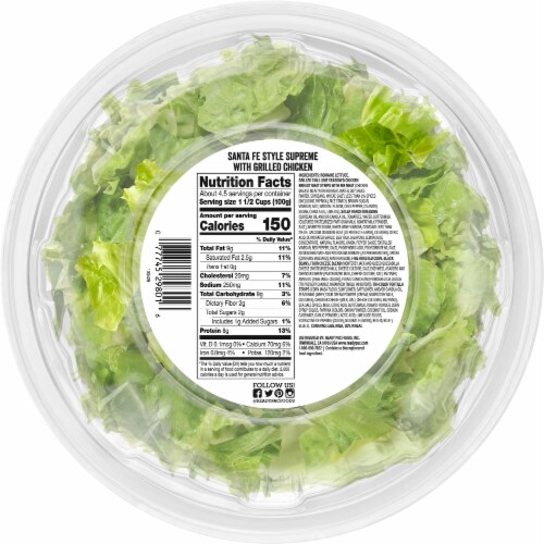 Ready Pac Foods™ Bistro® Santa Fe Style Salad Kit Perspective: back