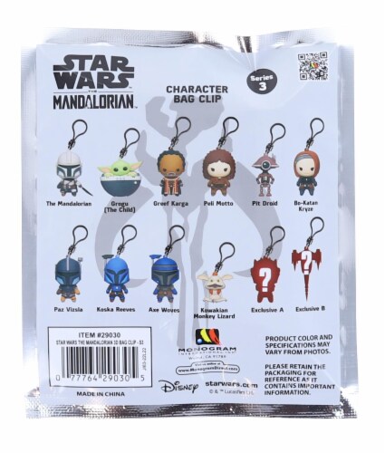 Star Wars The Mandalorian 3D Foam Clip Blind Bag Perspective: back