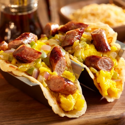 Johnsonville Cajun Style Breakfast Sausage Perspective: back