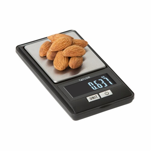 Taylor Compact Digital Scale - Black Perspective: back