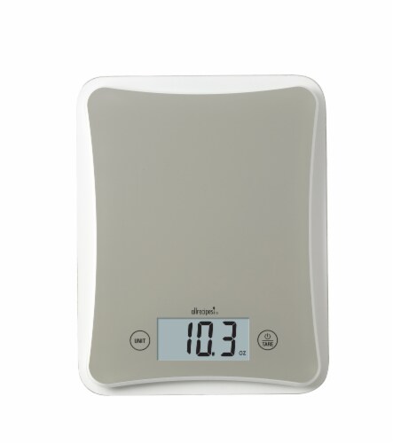 Allrecipes Glass Top Digital Kitchen Scale Perspective: back
